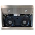 thumbnail image 2 of ONEX® OHF90R-BL Hotte de Cuisinière sous Armoire en Acier Inoxydable de 30 Po - Noir, 2 of 8