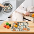 thumbnail image 3 of Yayeee Dish Drying Mat for Kitchen Counter 16" x 18" Microfiber Super Absorbent Coffee Decorative Pad, Sunny Blooms, 3 of 9