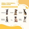 thumbnail image 4 of PawHut Foldable Freestanding Pet Gate, 3 Panels, White, 24-inch, 4 of 10