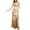 Beige, variant on Kaemgyyd Wedding Guest Dresses for Women Satin Spaghetti Strap Backless Cocktail Party Maxi Dress Sleeveless Side Slit Clubwear