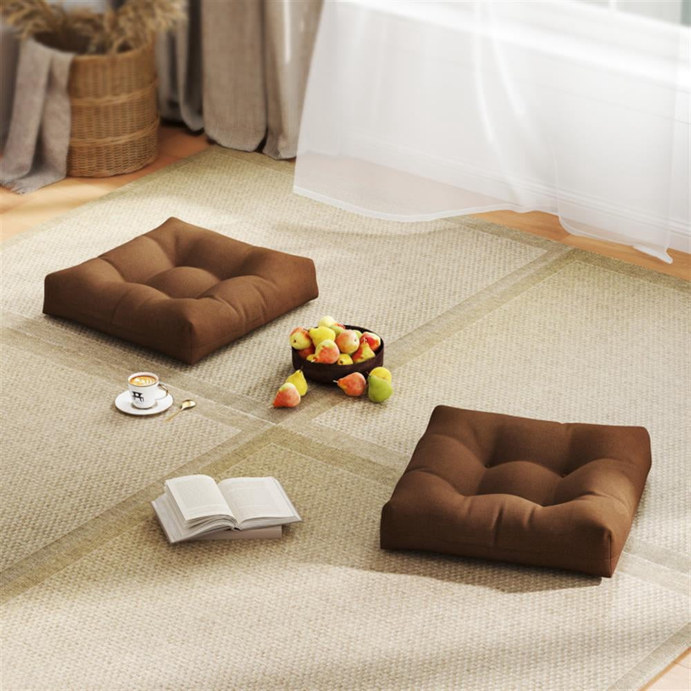 Aimee Lii 21" x 21" Patio Chair Seat Cushion Pads, Indoor Outdoor Chair Cushion for Balcony Pool Deck
