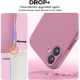 thumbnail image 4 of KOMI Compatible with iPhone 16 Pro Case, Liquid Silicone Upgrade [Camera Protection] [Soft Anti-Scratch Microfiber Lining] Shockproof Phone Case for iPhone 16 Pro 6.3 inch Lavender Purple, 4 of 5