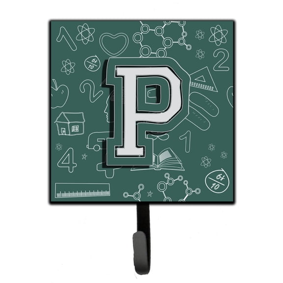 Letter P Back to School Initial Leash or Key Holder