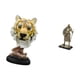 thumbnail image 5 of Escultura de mesa,Escultura de cabeza de tigre Estatua moderna de sobremesa,Figura de cabeza de animal para decoración de escritorio de resina.,Figura de escritorio,Estatua de, 5 of 8