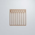 thumbnail image 5 of Ekena Millwork 23 3/8"W x 23 3/8"H x 1/4"T Large Cedar Park Decorative Fretwork Wood Wall Panels, Wood (Paint Grade), 5 of 17