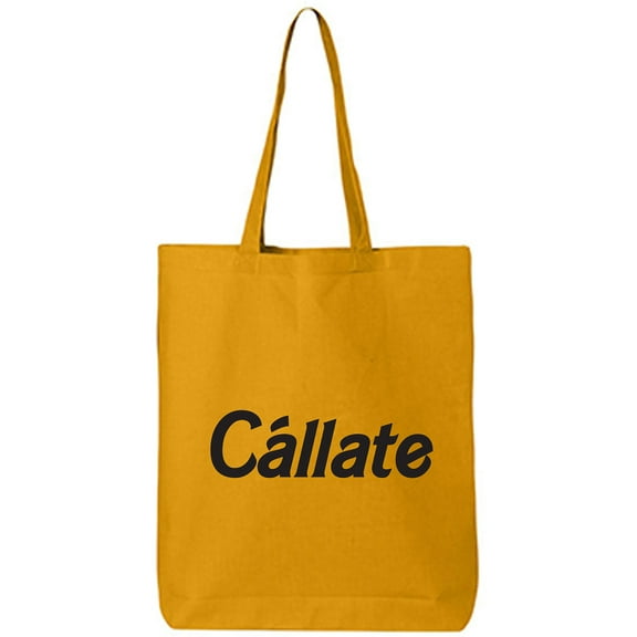 Callate Cotton Canvas Tote Bag