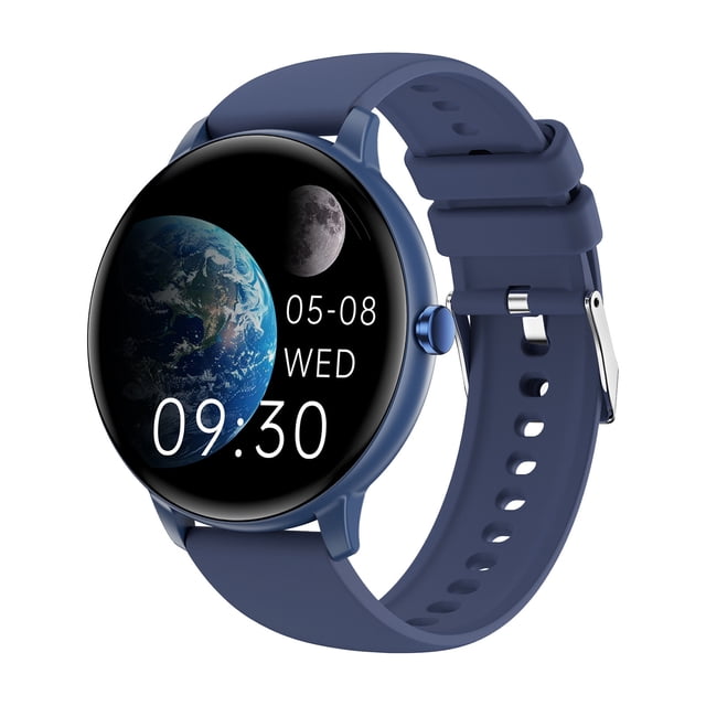 Sports Performance Watch Full Hd Screen Sleep Analysis Multi-Sport Mode Bluetooth Notification Tech Magnetic Charging Blue Color Blue