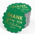 thumbnail image 4 of Inkdotpot Gold Foil Paper Hang Tags Thank You For Celebrating With Us Bridal Shower-Baby Shower-Retirement-Wedding-Birthday Favor Tags 50 Pieces, 4 of 7