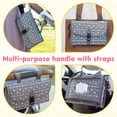 thumbnail image 3 of Cambiador de pañales portátil Kopi Baby Grey Arrow impermeable, 3 of 7