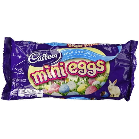 Cadbury Easter Candy Coated Mini Eggs (Milk Chocolate, 10 Ounce) 10 Ounce (Pack of