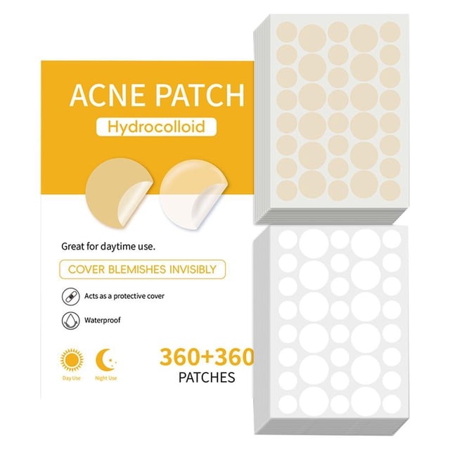 Parche para el acné para aclarar el acné Parche hidrocoloide para el acné con boca cerrada W3G1