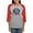 Heather/Red, variant on CafePress - Cobra Commander Long Sleeve T Shirt - Womens Baseball Tee