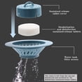 thumbnail image 4 of Wovilon Hair Catcher Durable Silicone Hair Stopper Shower Drain Covers Easy To Install And Clean Suit For Bathroom Bathtub And Kitchen, 4 of 9