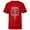 Red, variant on Star Wars The Mandalorian Season 3 Grogu Fierce Warrior N-1 - Short Sleeve T-Shirt for Kids - Customized-Royal