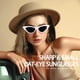 thumbnail image 3 of Gafas de Sol Joopin Estilo Cat Eye Pequeñas y Puntiagudas Polarizadas UV400 Blancas, 3 of 6