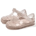 thumbnail image 2 of Nwiuh Jelly Sandals for Girls,Closed Toe Princess Summer Dress Shoes Fisherman Gladiator Water Beach Flat Sandals for Toddler/Little Kid/Big Kid, 2 of 4