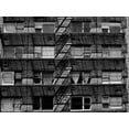 thumbnail image 2 of Pica, Jeff 24x19 White Modern Wood Framed Museum Art Print Titled - Escaping The Fire C, 2 of 4