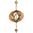 thumbnail image 2 of Regal REGL20454 Flamed Copper Spinner Rain Chain, 2 of 4