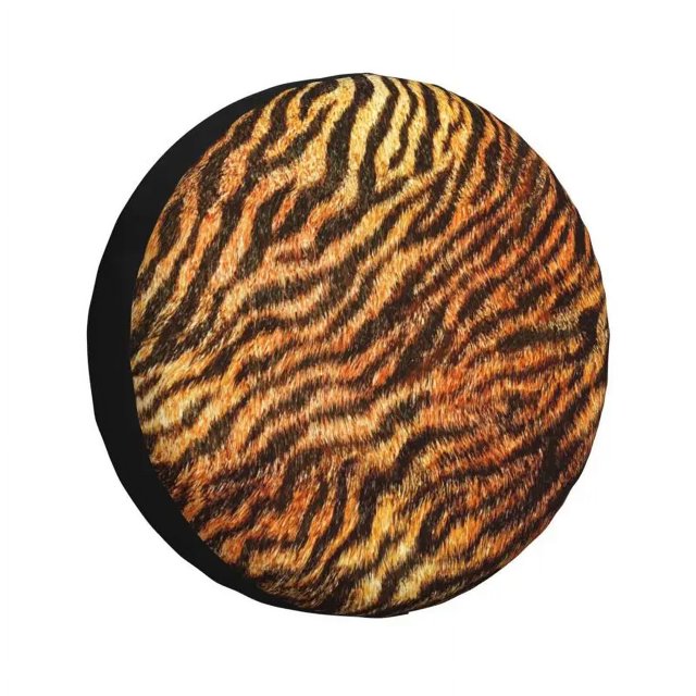 Animal Spare Tire Cover for Land Cruiser RV Tiger Tiger Car Wheel Protector Covers Leopard Print