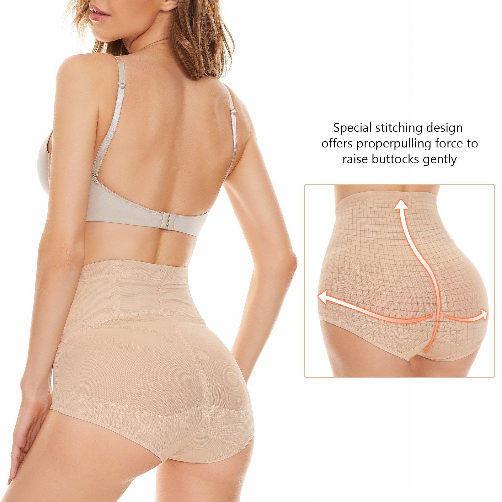 UMIPUBO Shapewear Women Tummy Control Panties High Waist Butt Lifter  Boyshorts Seamless Body Shaper Shorts Thigh Slimmer (Nude+Nude, X-Large) :  : Clothing, Shoes & Accessories