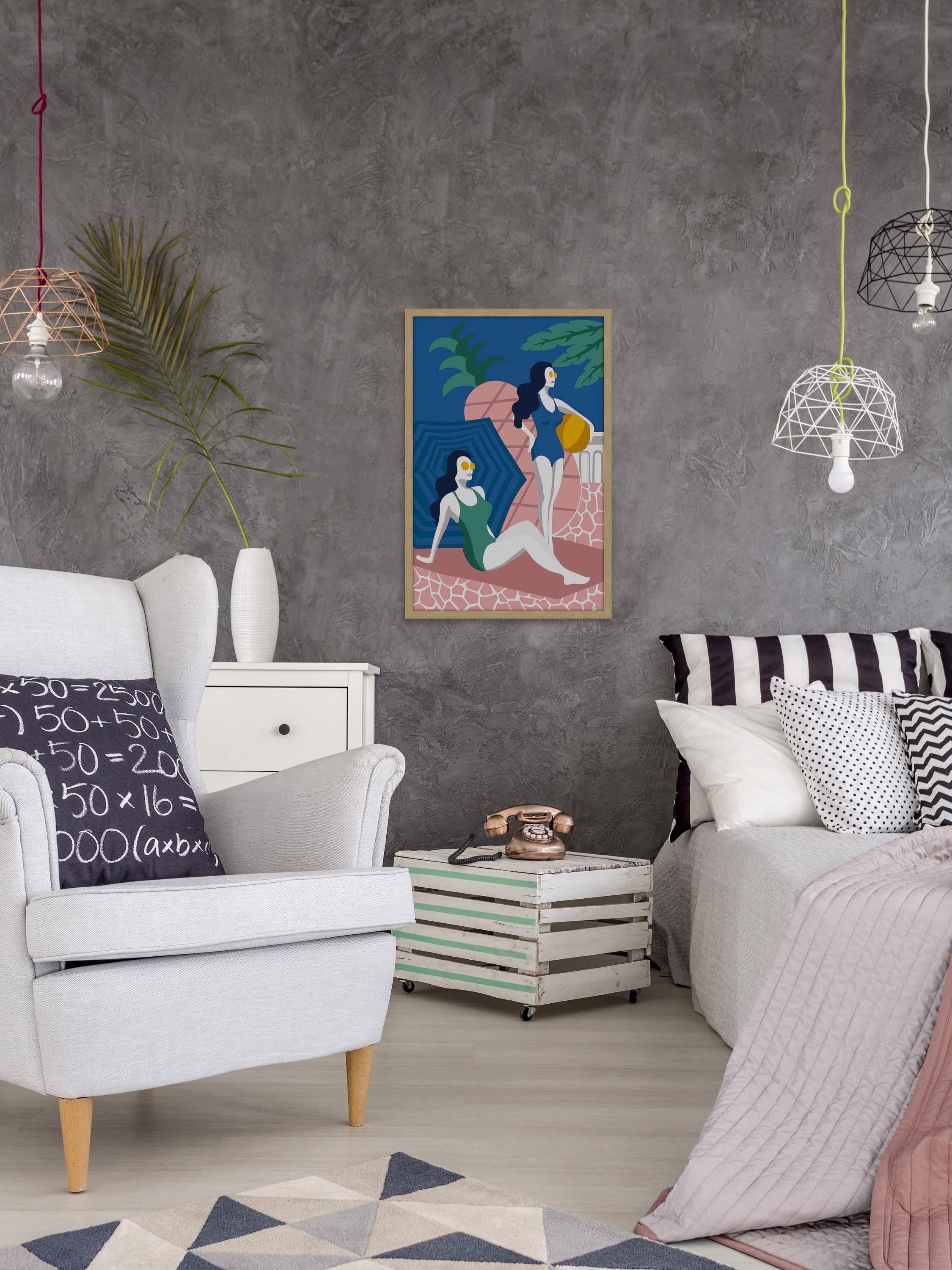 Vacation Should Be Framed Painting Print