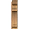 thumbnail image 2 of Ekena Millwork 8"W x 24"D x 36"H Olympic Rough Sawn Traditional Outlooker, Western Red Cedar, 2 of 4