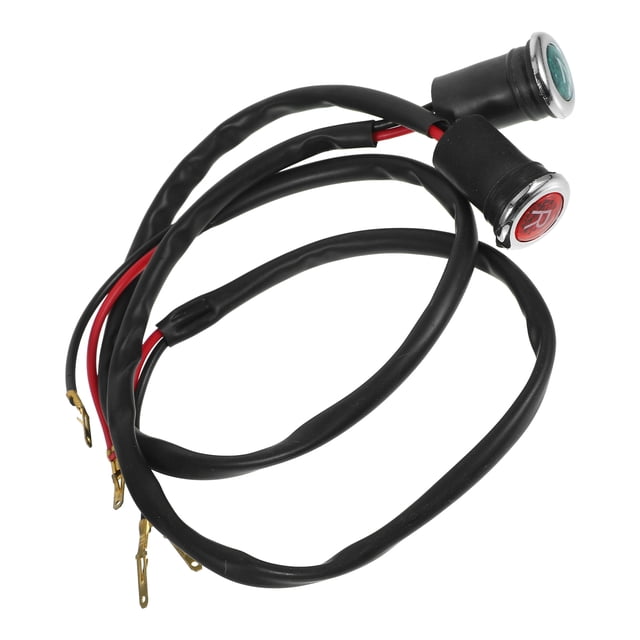 SHISUYAN 2pcs Motorcycle Gear Indicator lights Neutral Reverse Gear Lights Motorcycle Gear Shifter Indicator Light