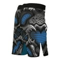 thumbnail image 2 of Raven Fightwear Men's Biomechanical MMA Shorts BJJ Blue, 2 of 3