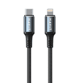 thumbnail image 1 of Cable de carga rápida USB-C a Lightning 60W Havit 1m Negro, 1 of 4