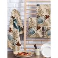 thumbnail image 2 of Vintage Teal Butterfly Kitchen Dish Towels for Drying Dishes Set of 3, Vintage Brown Tree Branch Waffle Weave Microfiber Hand Tea Bathroom Towels Quick Dry & Absorbent Towel 15.7x23.6, 2 of 7