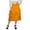 Honey Orange, variant on Moomaya Ruffle Style Skirts For Women Casual Solid Cotton Summer Wear Clothing