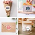 thumbnail image 2 of Necvior Fashion Grid Thank You Stickers for Giveaways Bridal Showers Dessert Packaging, 2 of 10