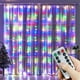 thumbnail image 3 of Noel Xmas Tree Curtain LED String Lights Garland Christmas Decoration for Home USB Remote Holiday Wedding Light for Bedroom Home, 3 of 5