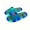 A-Blue43, variant on Women's Jelly Slides Sandals Light Up Summer Soft Flat Bottom Slides Stylish Party Beach Shoes