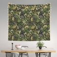 thumbnail image 2 of Xecao Green Skulls patten Tapestry 60x51 Inches Wall Hanging Poster Tapestry for Living Room Bedroom Home Decor, 2 of 6