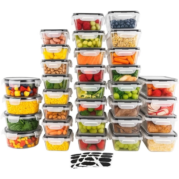Recipientes Contenedores Herméticos Brandtrendy 32 para Alimentos