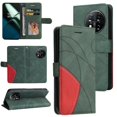 thumbnail image 1 of GANGXUN Flip Case for OnePlus 11 5G – Leather Wallet Cover with Card Slots, Kickstand & Color Stitching Protective Folio, 1 of 6