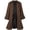 Brown, variant on Carnival Jacket Court Elegant Historical Festival Attire