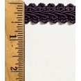 thumbnail image 3 of 1/2" Chinese French Braid Gimp Trimming - 8 Yards! - Color: Dark Purple, 3 of 3