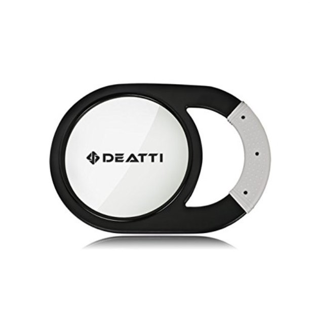 deatti unbreakable hand mirror with silicone handle for salon or barber