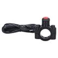 thumbnail image 1 of Handlebar Switch, Anticorrosion Universal CNC Aluminum Alloy Rustproof Motorcycle Engine Kill Button 22mm  For ATV For Scooter, 1 of 8