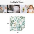 thumbnail image 6 of Cloth Napkins Set of 8 - 20x20 Inches, Boho Green Washable Reusable Table Napkins, Spring Summer Botanical Leaf Plant Soft & Absortbent Dining Napkin for Party Wedding Hotel Restaurant, 6 of 9