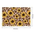 thumbnail image 3 of Kll Leopard Sunflowers Flag 4x6 Ft Parade Party Flag Outdoor Flag Decorative Flag Banner Flags Garden Flag Home House Flags, 3 of 7