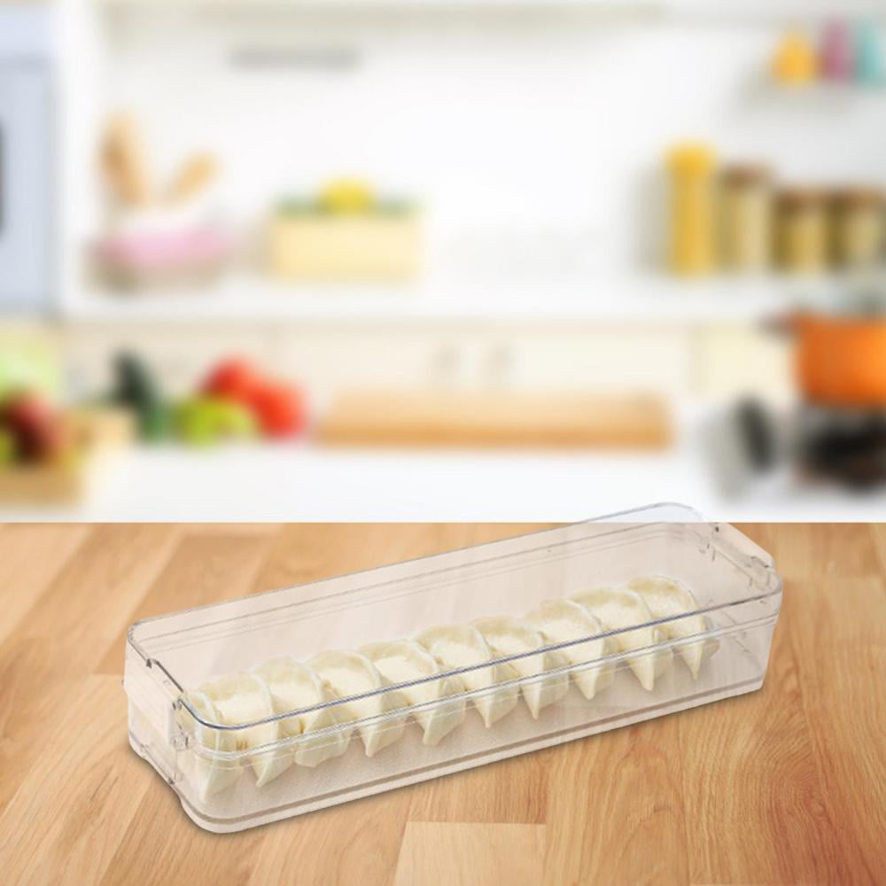 Fridge Storage Containers, Stackable Pantry Organizer Bins With Lids