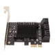 thumbnail image 5 of Tarjeta de expansión de 3.0 a 6 puertos, 6 puertos sata3.0 pcb material pcb enchufe y juega pin tarjeta pcie tarjeta 6 puerto 32 gbps ancho de banda de bus para, 5 of 7