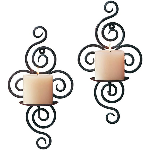 Gallery Of Light Scrollwork Candle Sconces