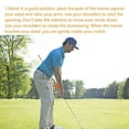 thumbnail image 2 of MesaSe -Golf Training Aid Golf Swing Trainer Practicing Guide Golf Swing Trainer Beginner Gesture Alignment Correction For Golf Beginner, 2 of 10