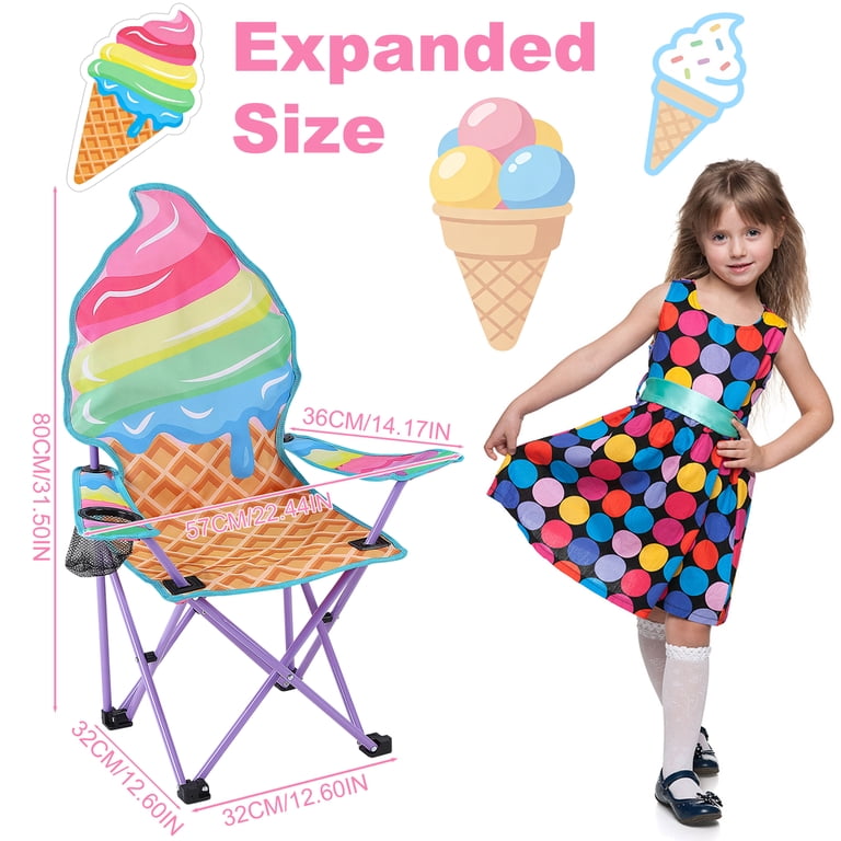 Hengguang Kids Folding Camping Chair with Cup Holder photo 2