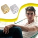 thumbnail image 2 of Guardurnaity Anillo cuadrado de moda para hombre, anillos de diamantes de imitación personalizados, joyería, accesorio de vestir, boda, club Ropa, zapatos y accesorios Miscelánea Color Acero talla 8, 2 of 6