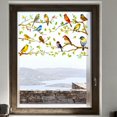 thumbnail image 6 of Window Static Clings Stickers Decal 11.8"x35.4" 2 Sheets with 15PCS Patterns Decorative Removable Window Sticker Cling Home Office Decor, 6 of 9